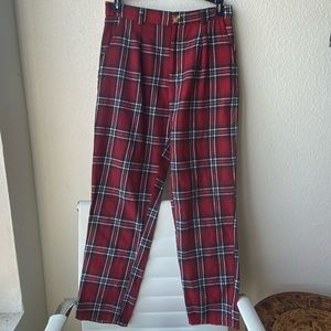 Red Flannel Pants